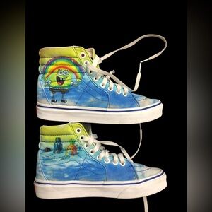 Vans Sk8-Hi SpongeBob SquarePants Imaginaaation Sneaker Shoe Men 4 Women…